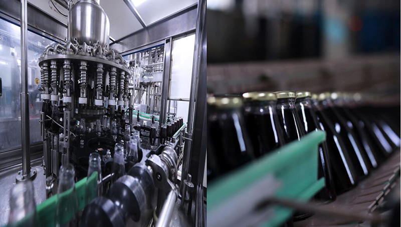 玻璃瓶热灌装生产线